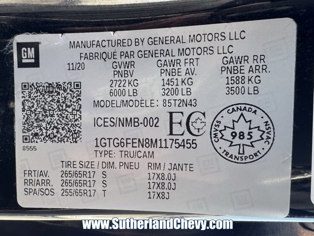 Used 2021 GMC Canyon AT4 w/ Trailering Package image 48