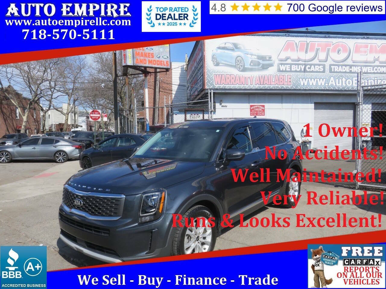 Used 2020 Kia Telluride LX AWD/4WD image 1