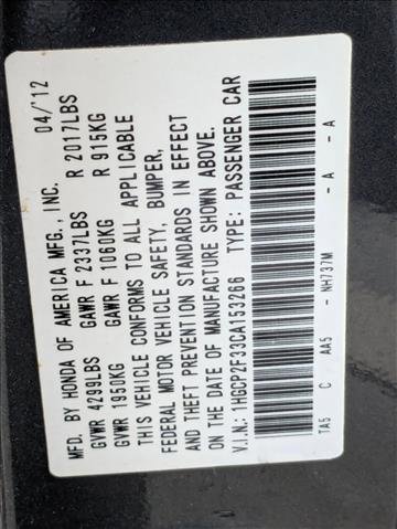 Used 2012 Honda Accord LX image 23