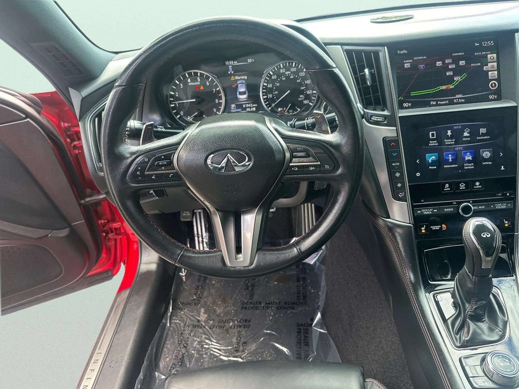 Used 2019 INFINITI Q50 Red Sport 400 w/ All Weather Package (L93) AWD/4WD image 19