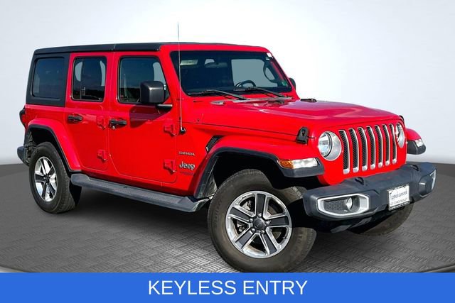 Used 2021 Jeep Wrangler Unlimited Sahara image 3