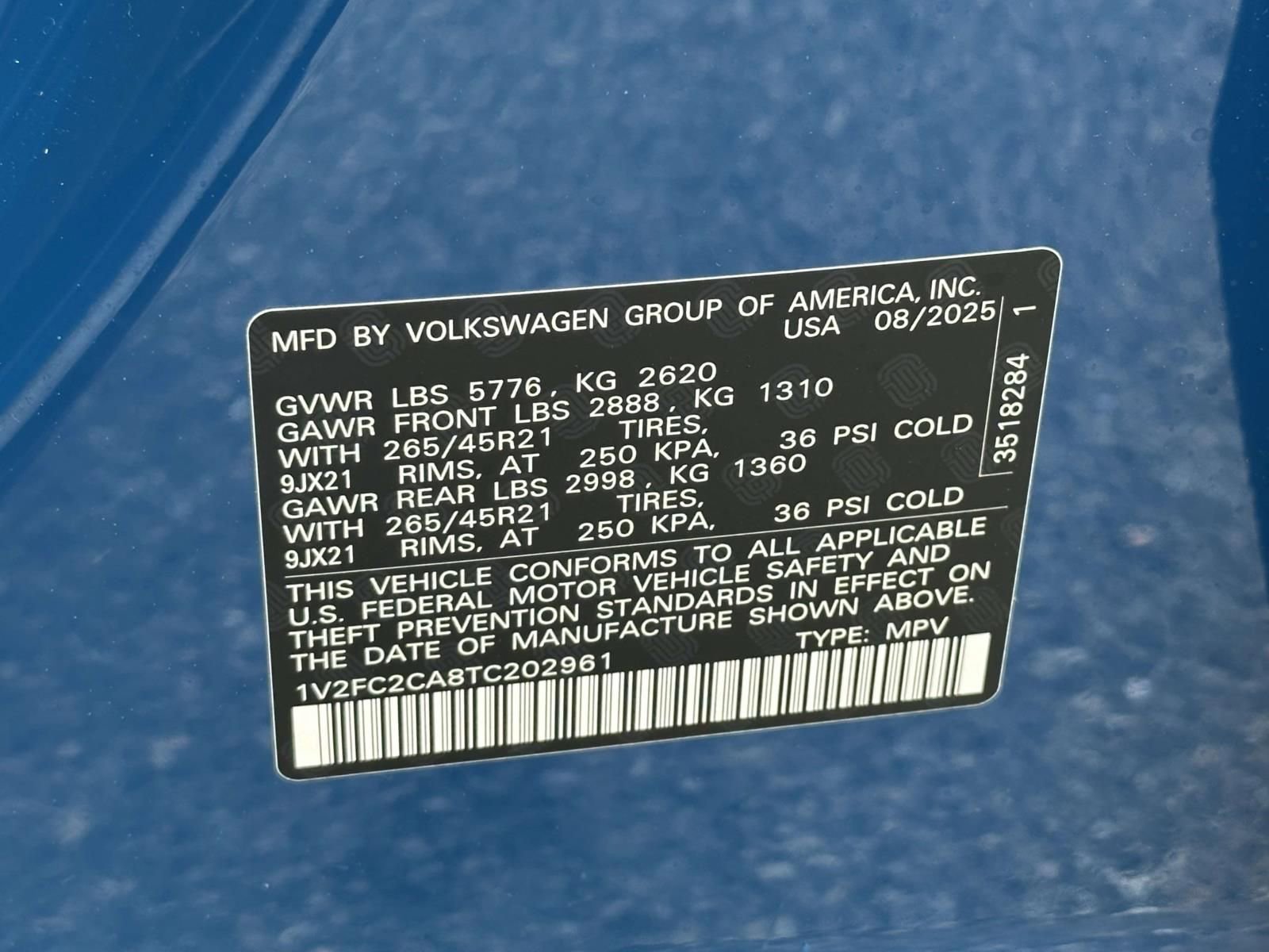 New 2026 Volkswagen Atlas Cross Sport SEL Premium R-Line image 16