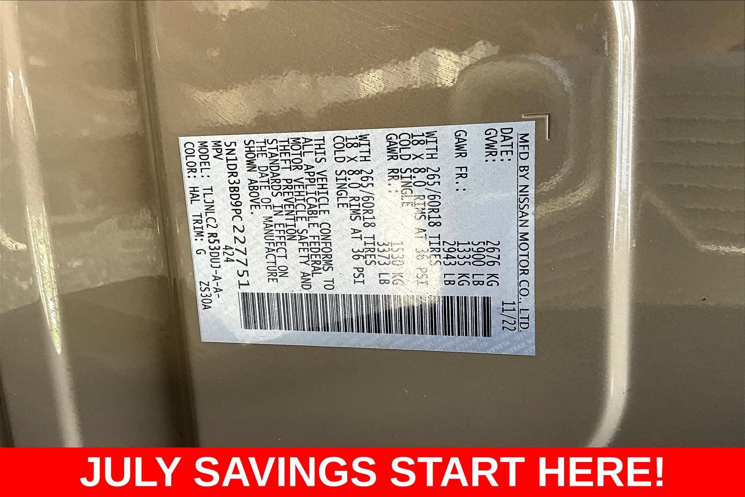 Used 2023 Nissan Pathfinder Rock Creek AWD/4WD image 23