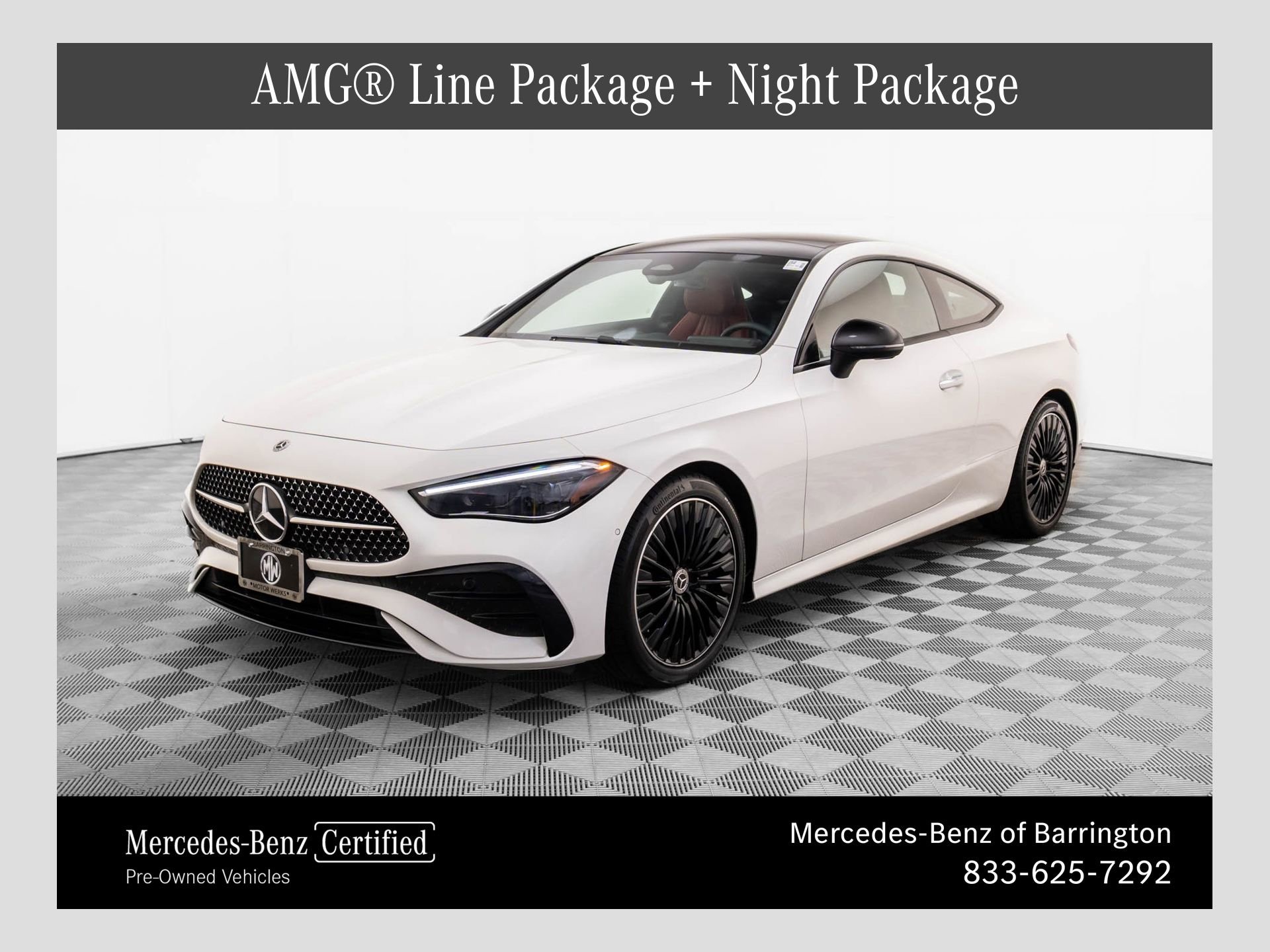 Certified 2024 Mercedes-Benz CLE 300 4MATIC Coupe image 1