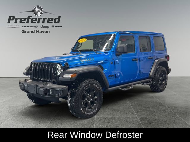 Used 2021 Jeep Wrangler Unlimited Sport AWD/4WD image 11