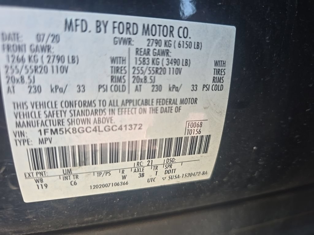 Used 2020 Ford Explorer ST AWD/4WD image 14