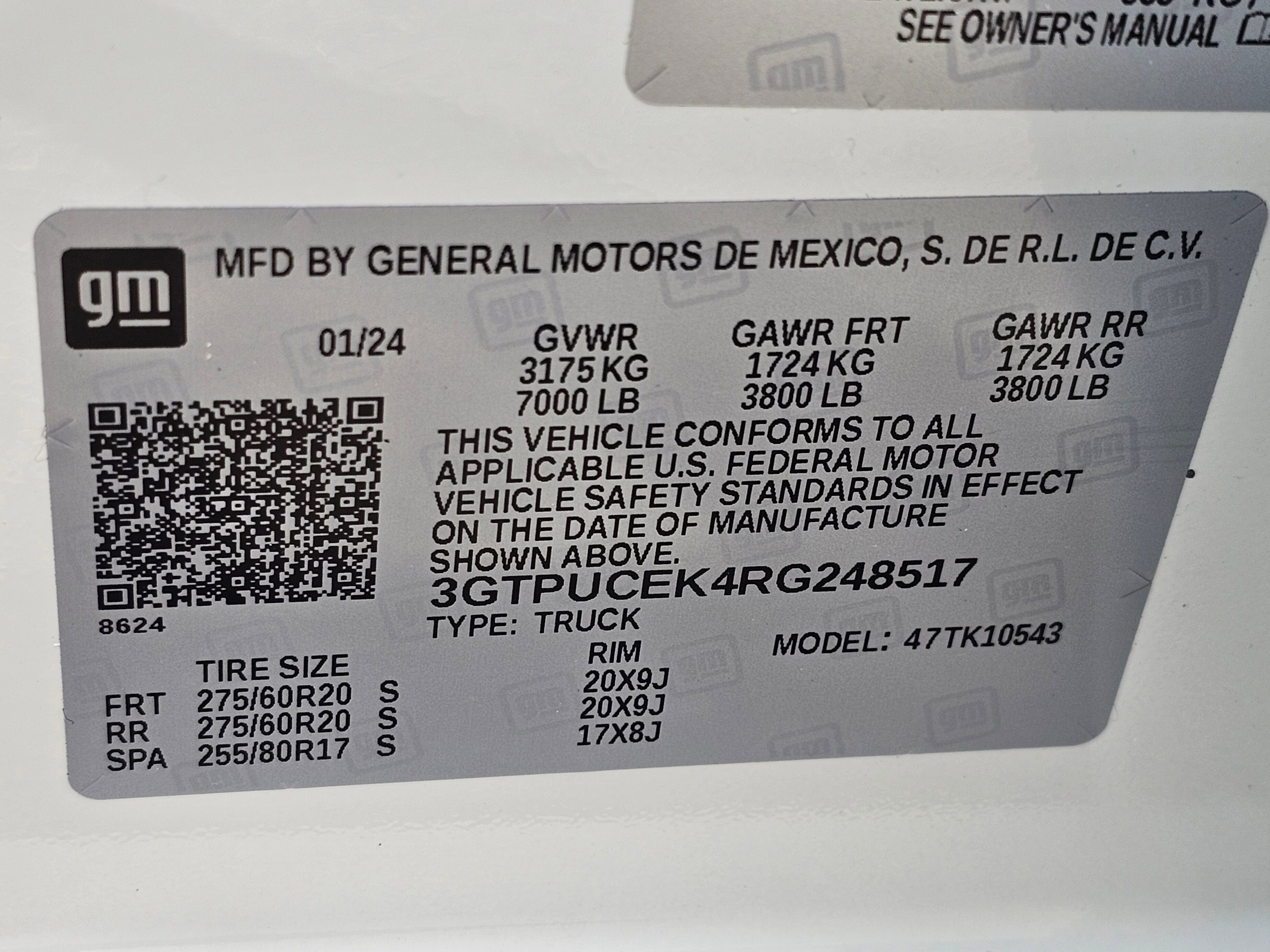 Used 2024 GMC Sierra 1500 Elevation w/ LPO, Elevation Black Package image 61