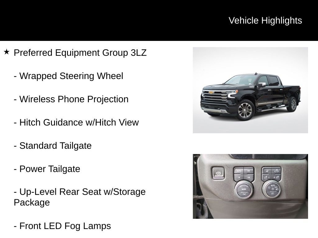 Used 2023 Chevrolet Silverado 1500 High Country w/ Z71 Off-Road Package image 38