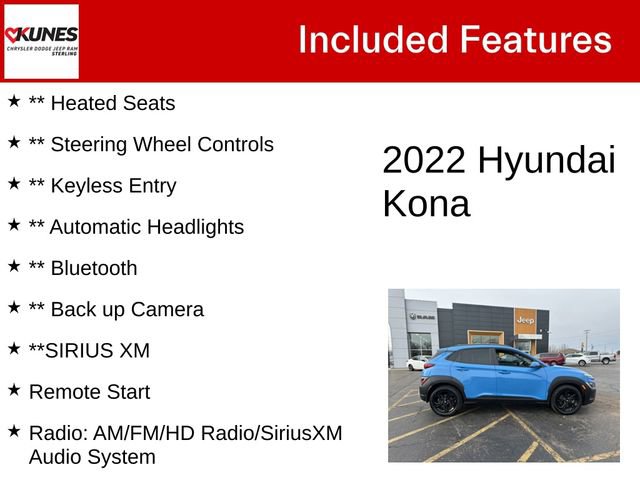 Used 2022 Hyundai Kona SEL w/ Convenience Package image 5