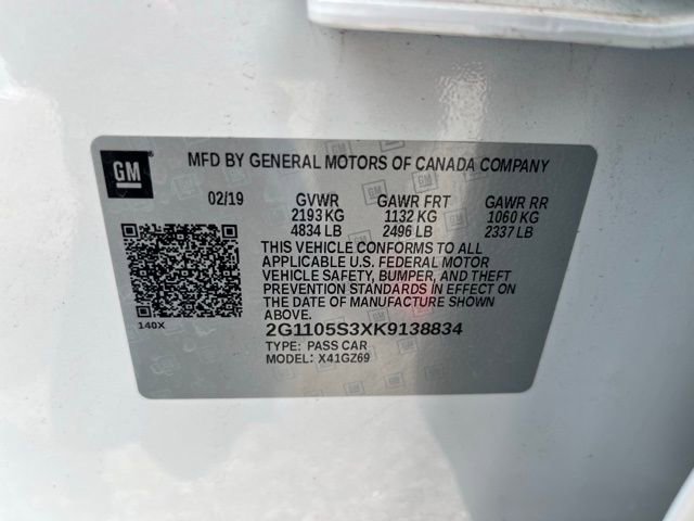 Used 2019 Chevrolet Impala Premier w/ Premier Confidence Package image 31