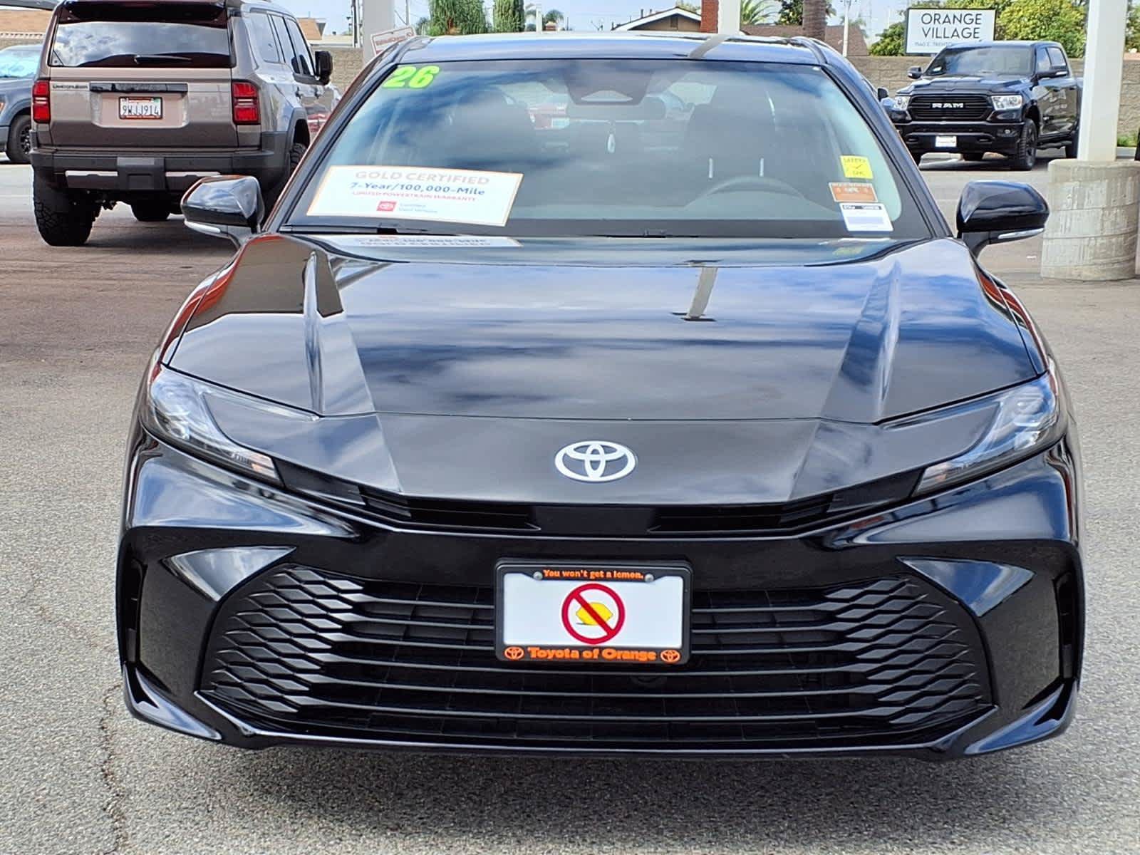 Certified 2026 Toyota Camry LE FWD image 2