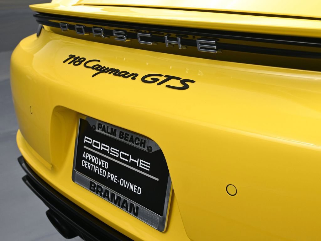 Certified 2025 Porsche 718 Cayman GTS image 30
