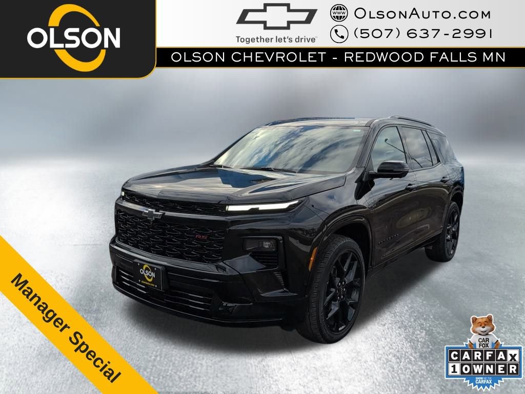 Used 2025 Chevrolet Traverse RS image 1