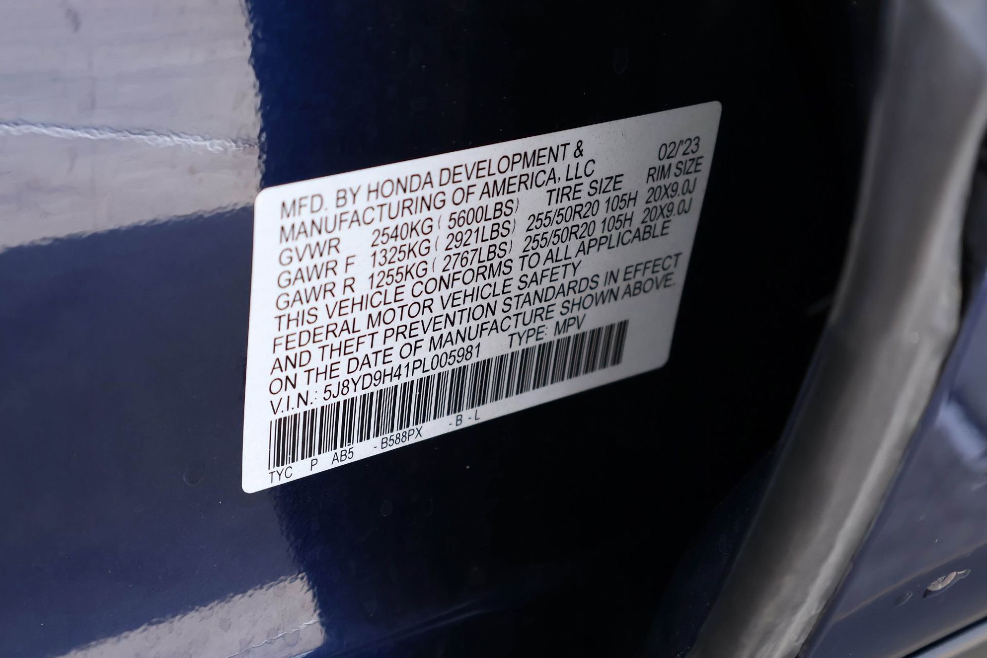 Certified 2023 Acura MDX FWD w/ Technology Package image 21