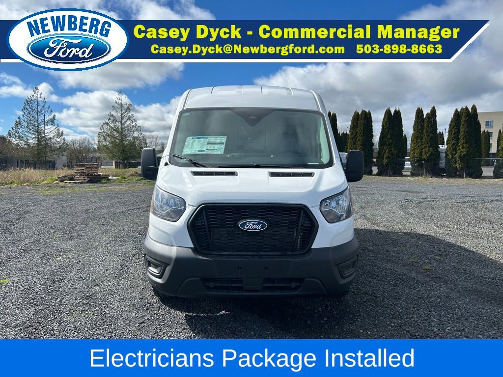 New 2026 Ford Transit 350 148 Medium Roof AWD w/ Electrician Trade Package image 3