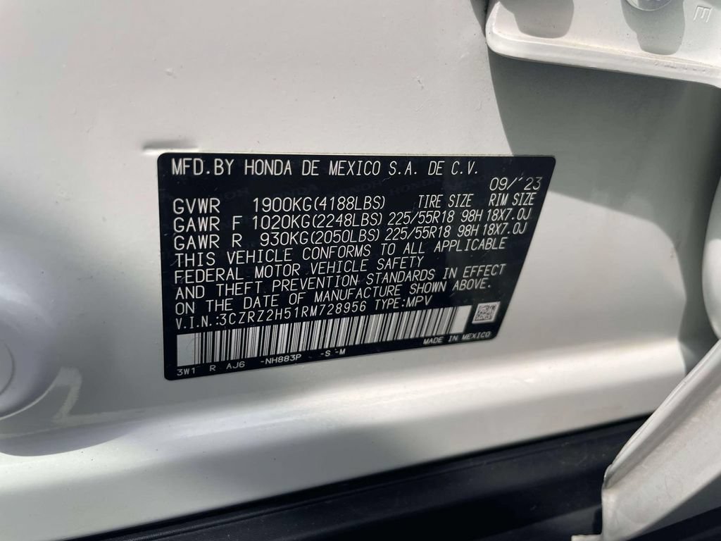Certified 2024 Honda HR-V Sport image 18