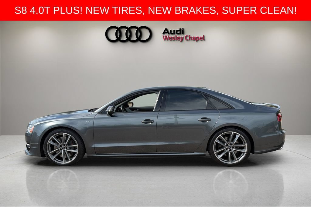 Used 2017 Audi S8 Plus w/ Black Optic Exterior Package AWD/4WD image 2