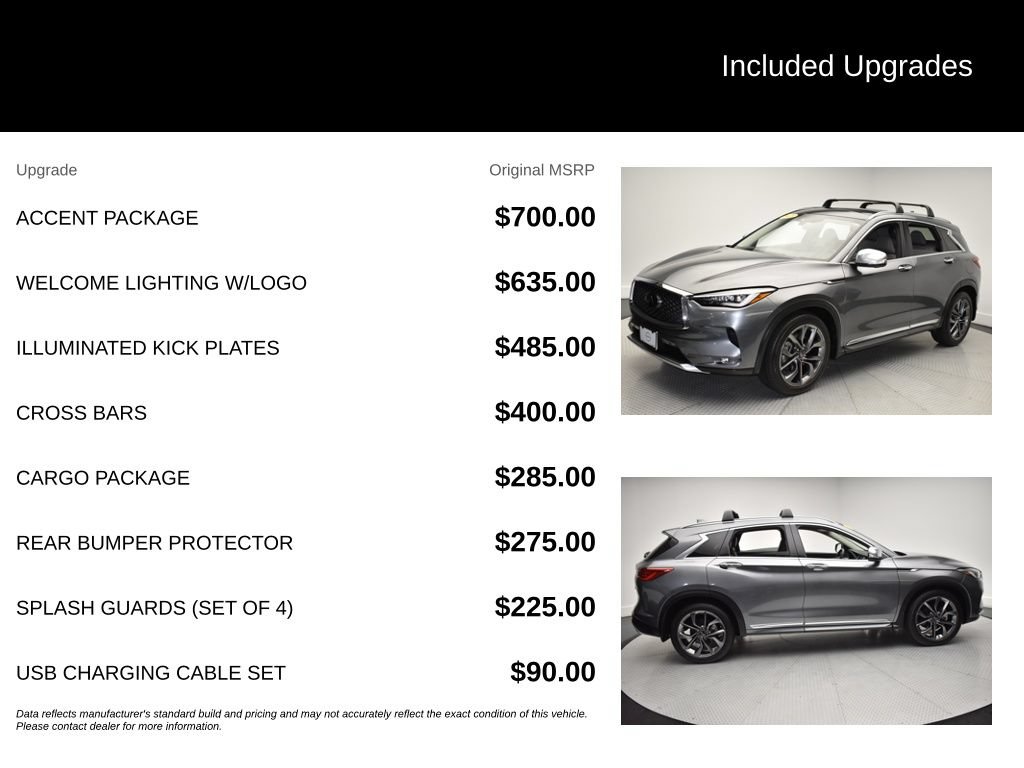 Used 2023 INFINITI QX50 Sensory w/ Accent Package AWD/4WD image 21