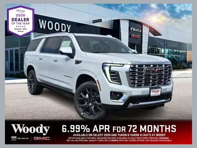 New 2026 GMC Yukon XL Denali w/ Sun & Power Step Package AWD/4WD image 1