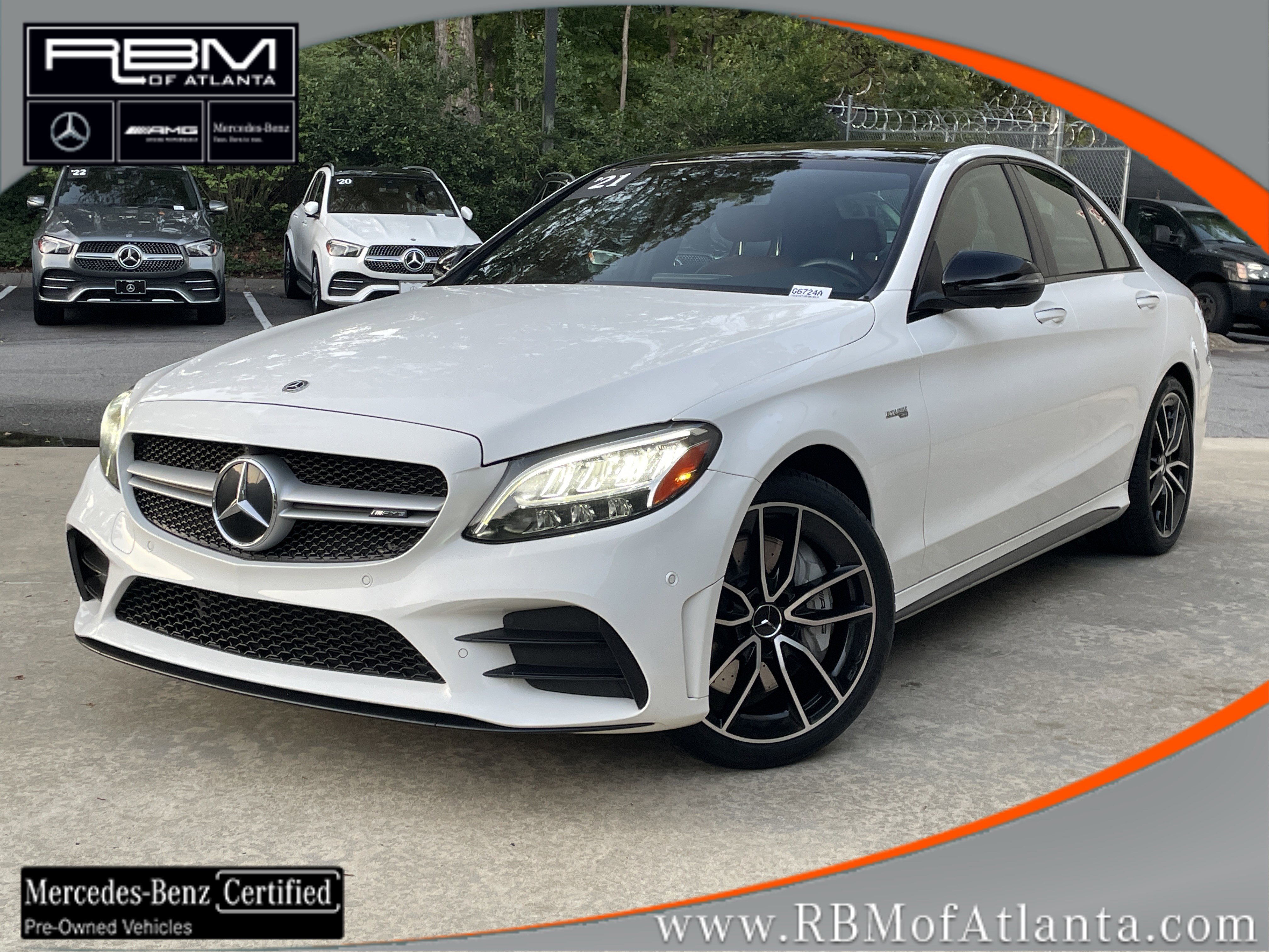 Certified 2021 Mercedes-Benz C 43 AMG 4MATIC Sedan