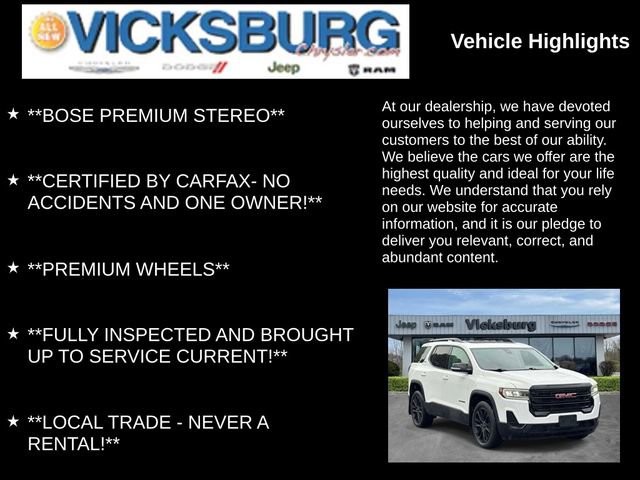 Used 2023 GMC Acadia SLE w/ Infotainment Package AWD/4WD image 13
