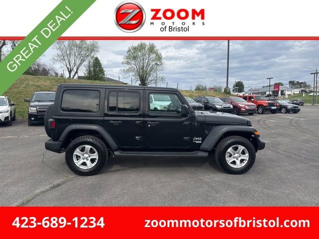 Used 2018 Jeep Wrangler Unlimited Sport S