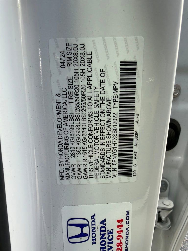 Certified 2025 Honda Pilot Touring image 31