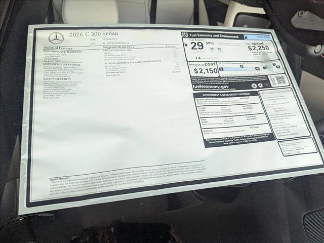Certified 2026 Mercedes-Benz C 300 Sedan image 18