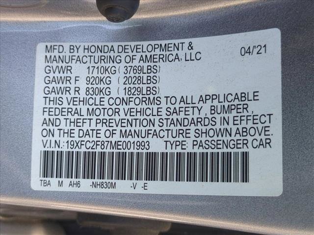 Used 2021 Honda Civic Sport image 23