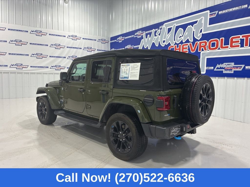 Used 2023 Jeep Wrangler Unlimited Sahara w/ Cold Weather Group AWD/4WD image 4