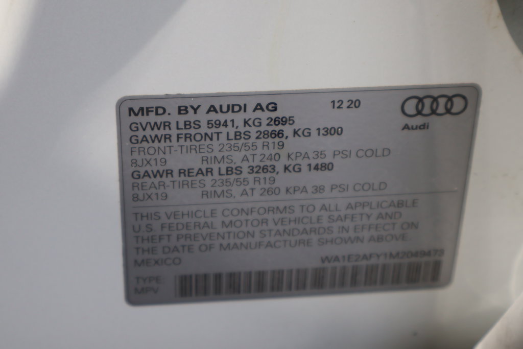 Used 2021 Audi Q5 e Premium Plus w/ Premium Plus Package AWD/4WD image 74