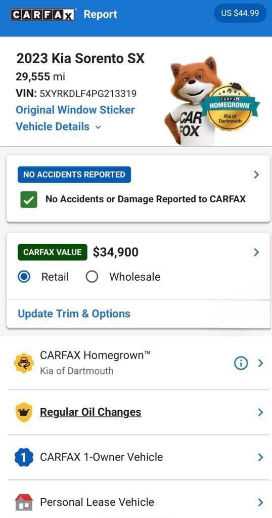 Used 2023 Kia Sorento SX AWD/4WD image 6