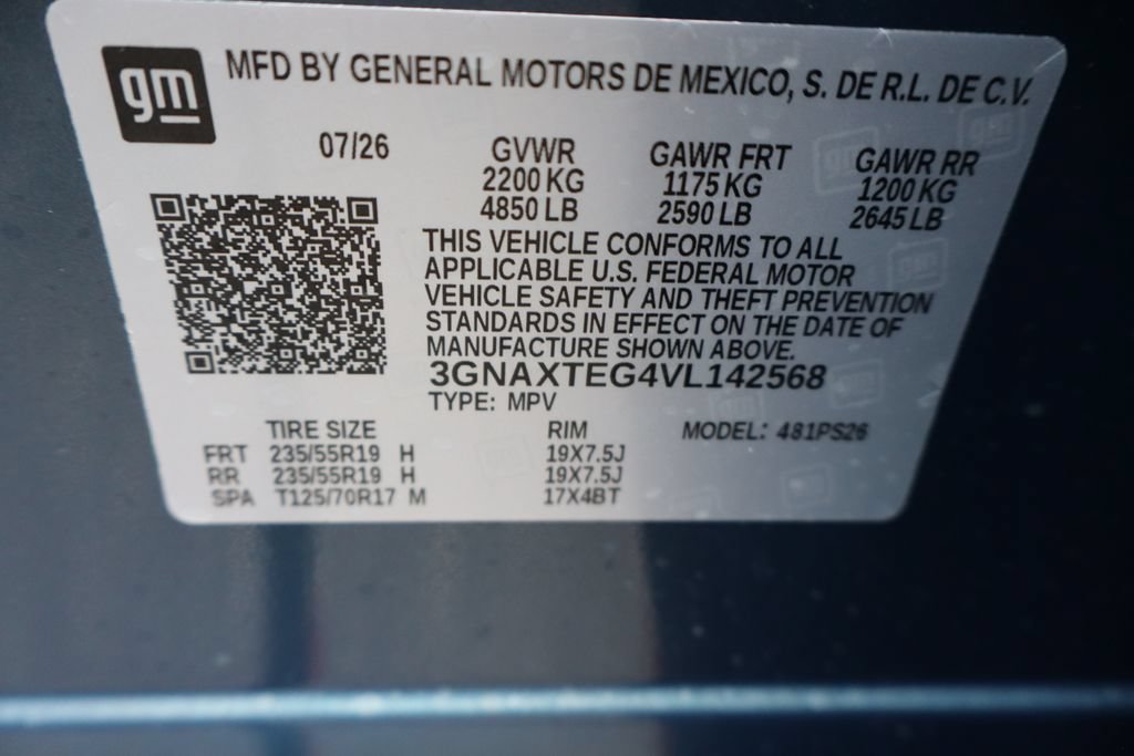 New 2027 Chevrolet Equinox RS w/ Safety and Technology Package AWD/4WD image 33
