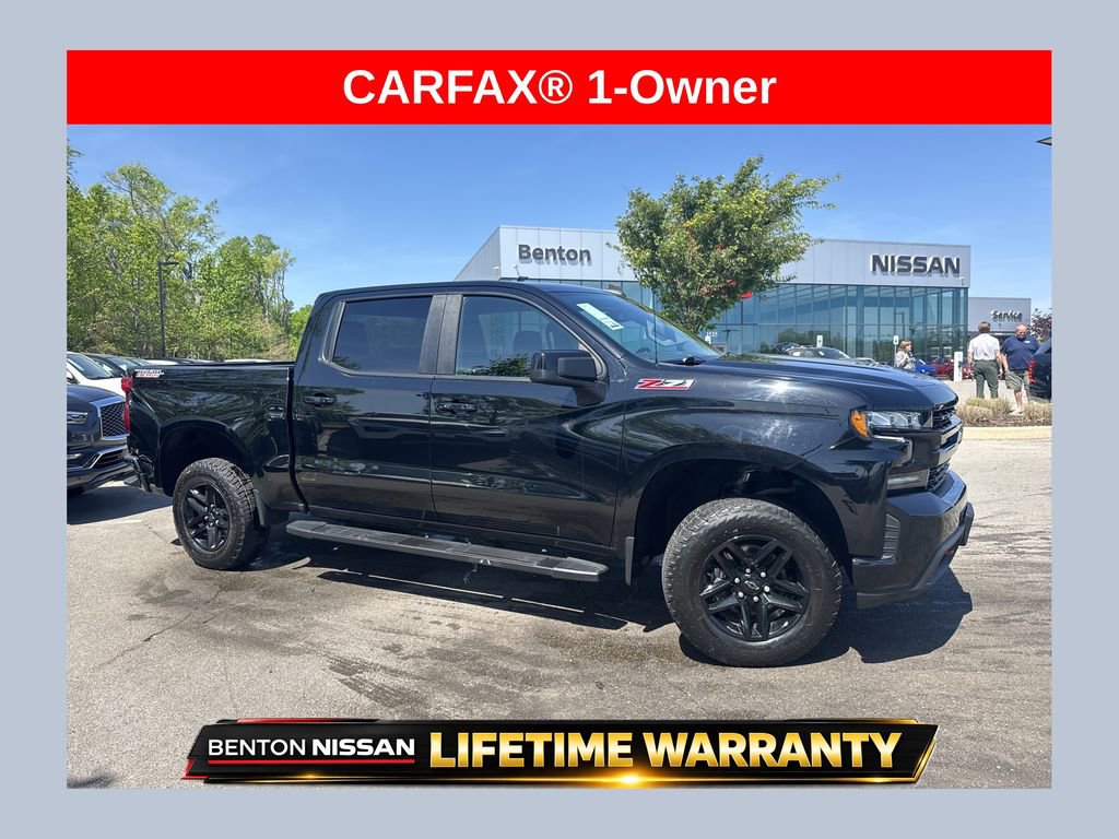 Used 2021 Chevrolet Silverado 1500 LT Trail Boss w/ Bed Protection Package AWD/4WD image 1