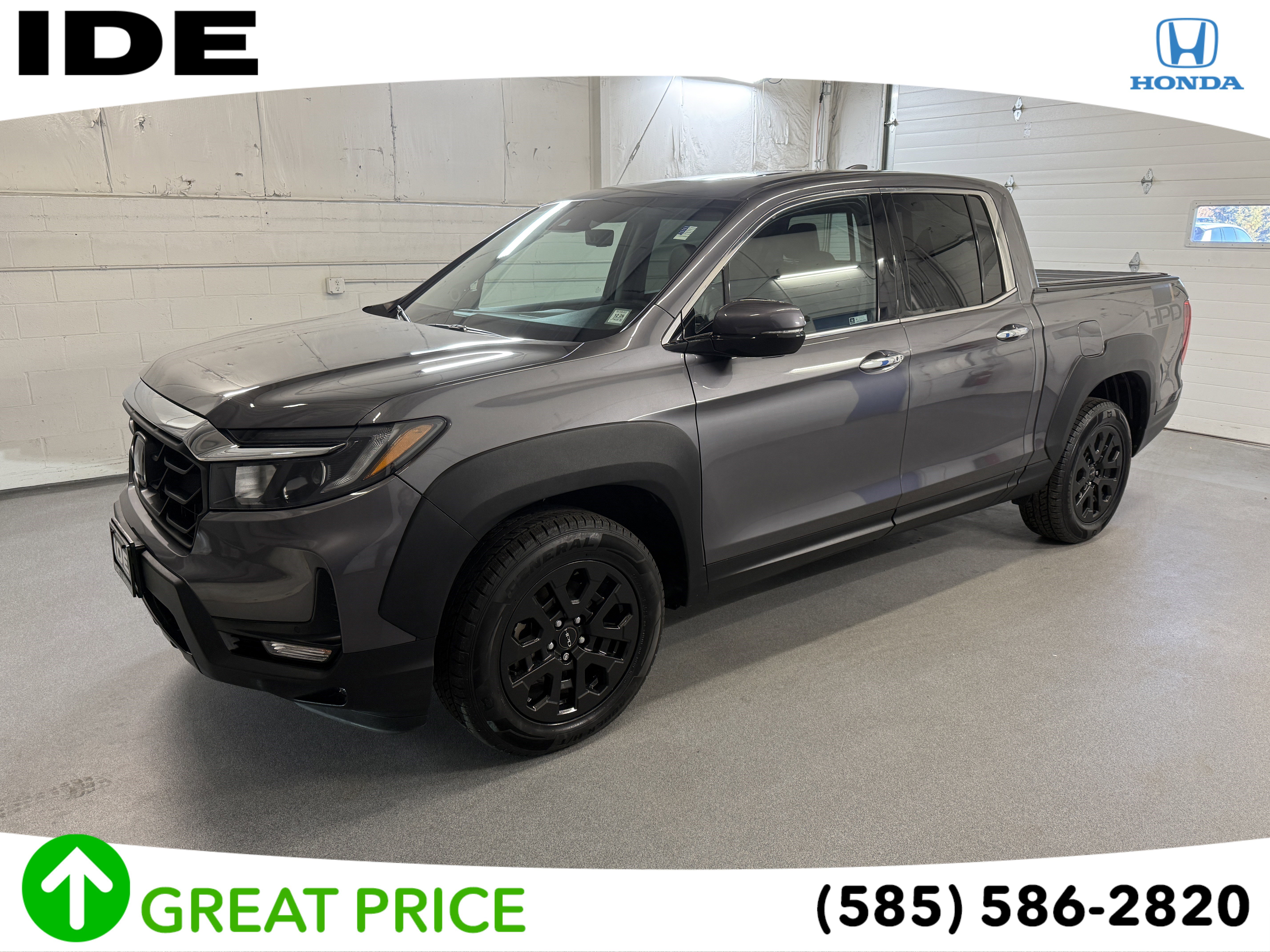 Certified 2021 Honda Ridgeline RTL-E