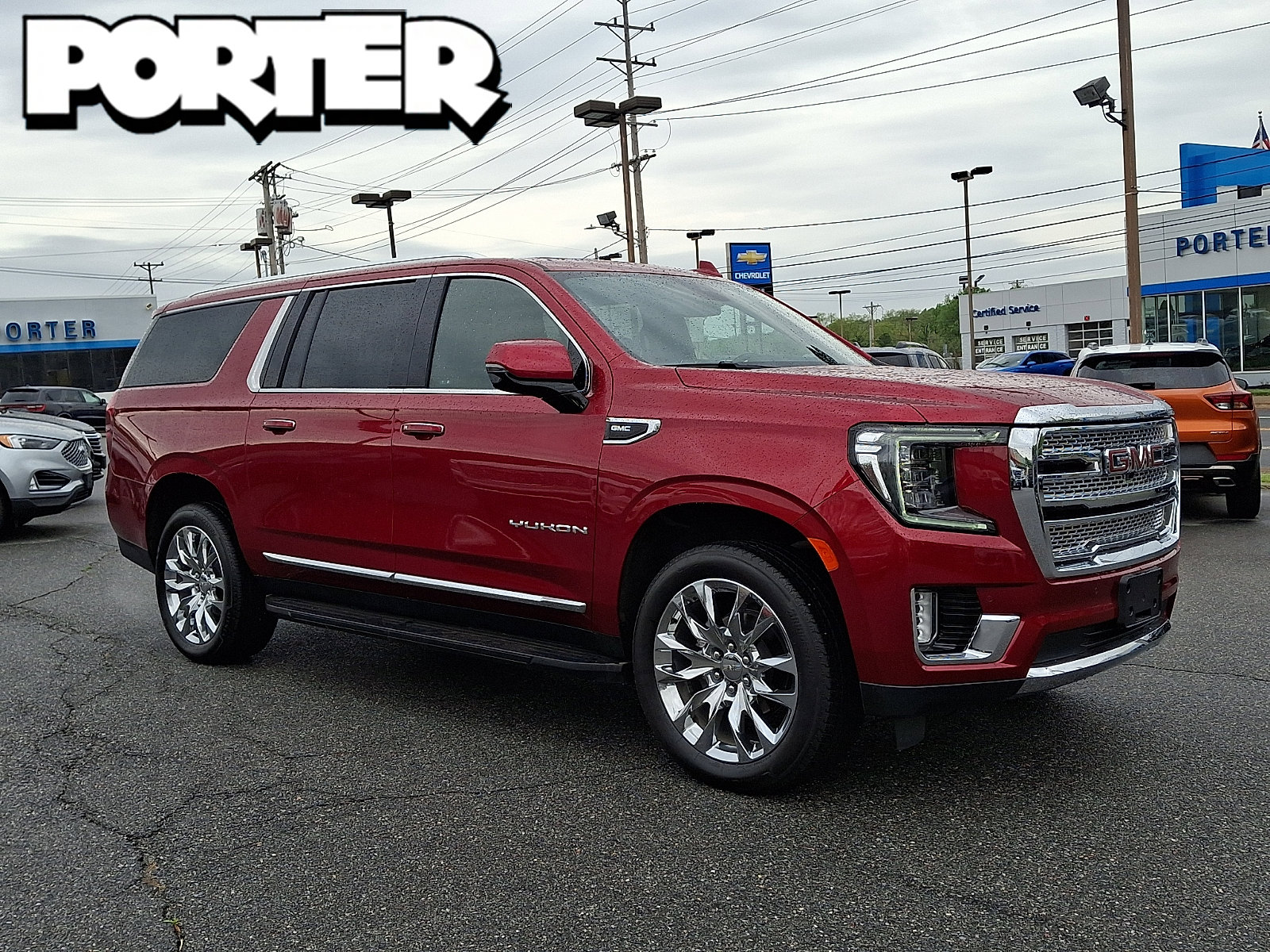 Certified 2024 GMC Yukon XL SLT w/ SLT Premium Package AWD/4WD image 1