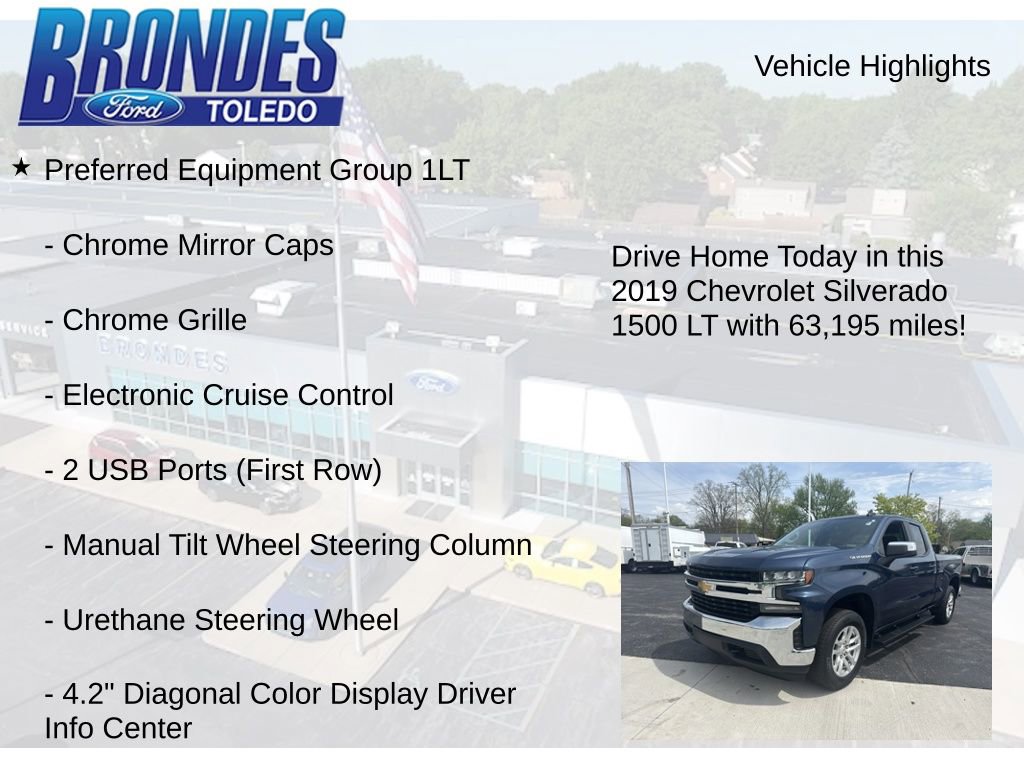 Used 2019 Chevrolet Silverado 1500 LT w/ All-Star Edition AWD/4WD image 17