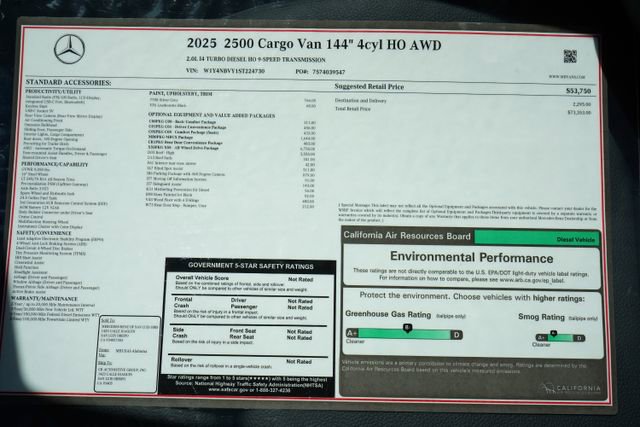 New 2025 Mercedes-Benz Sprinter 2500 image 32