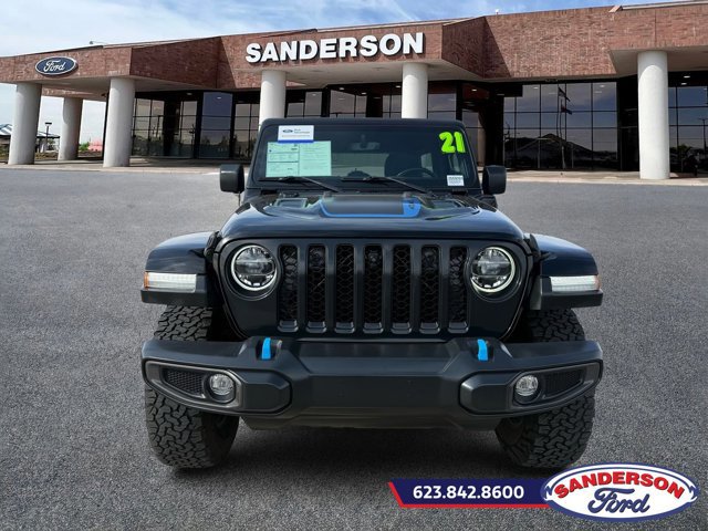 Used 2021 Jeep Wrangler Unlimited Rubicon 4xe w/ Cold Weather Group AWD/4WD image 8
