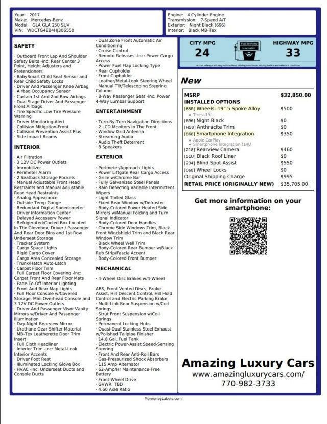 Used 2017 Mercedes-Benz GLA 250 image 24