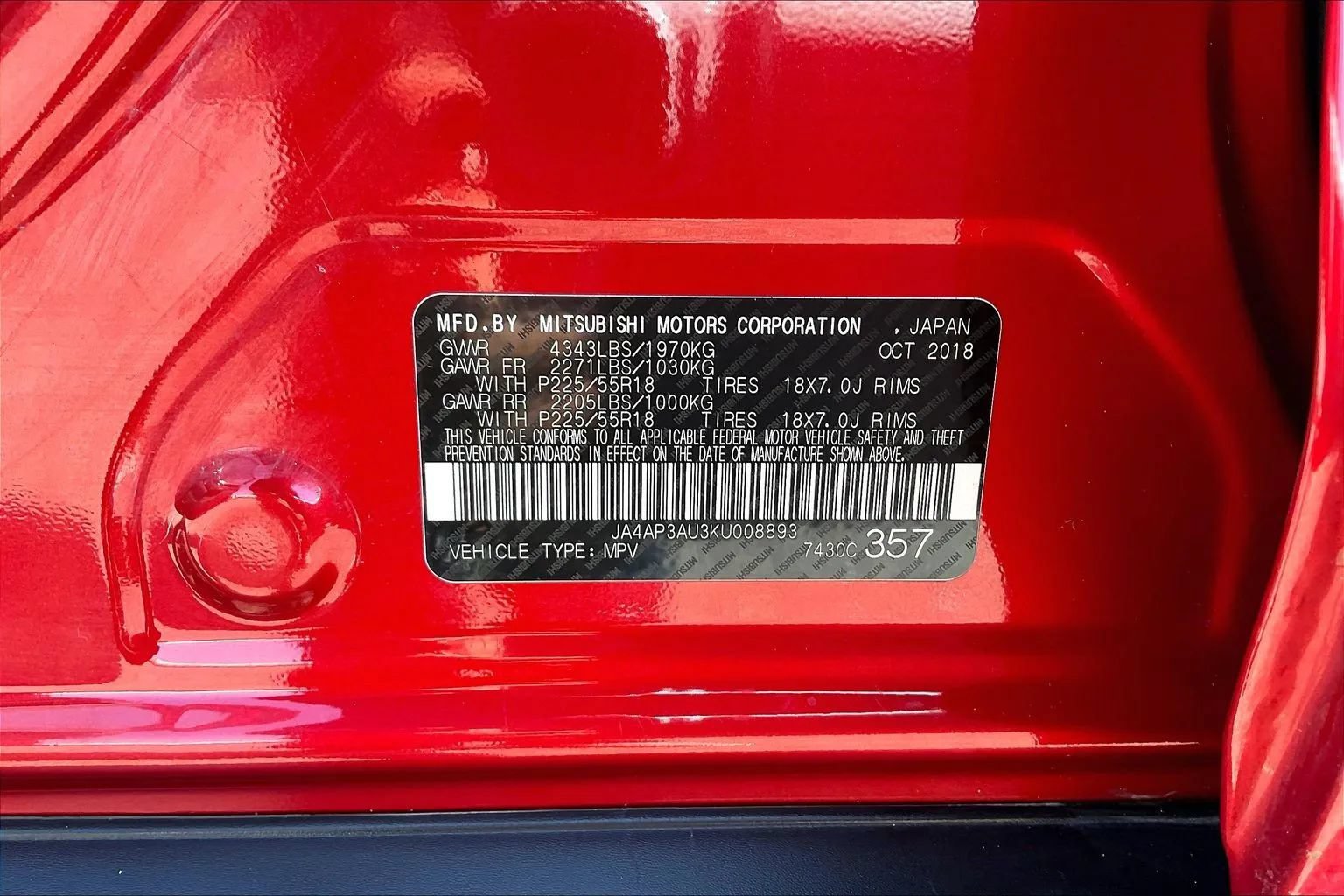 Used 2019 Mitsubishi Outlander Sport ES FWD image 22