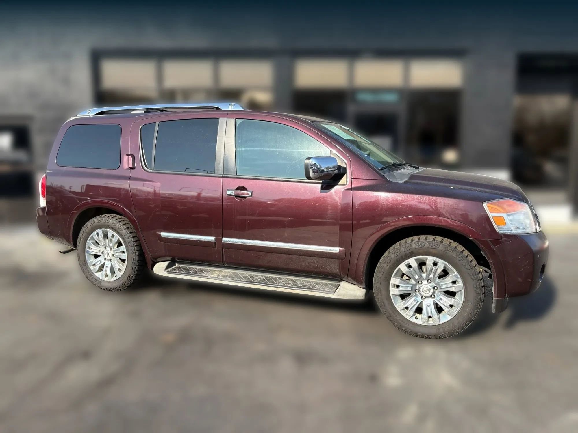 Used 2015 Nissan Armada Platinum w/ 2nd Row Captain Seat Package RWD image 7