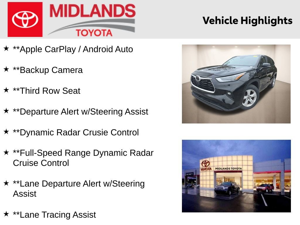 Used 2024 Toyota Highlander LE image 2