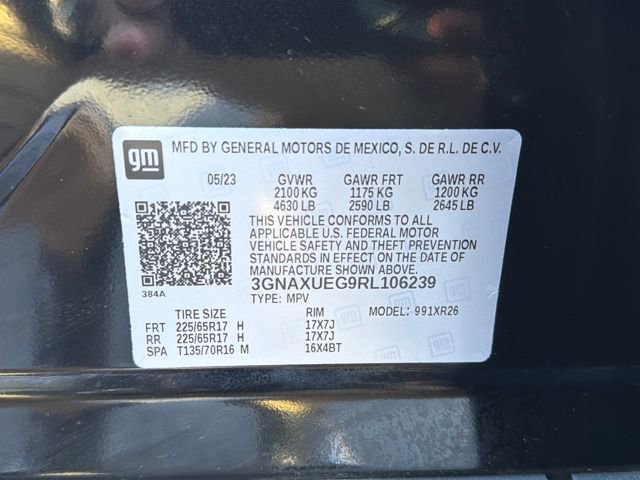 Used 2024 Chevrolet Equinox LT w/ LPO, Floor Liner Package image 17