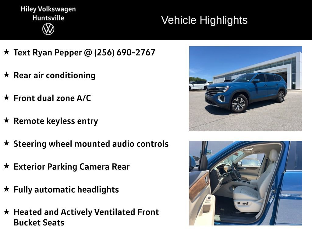Used 2026 Volkswagen Atlas SE FWD image 6