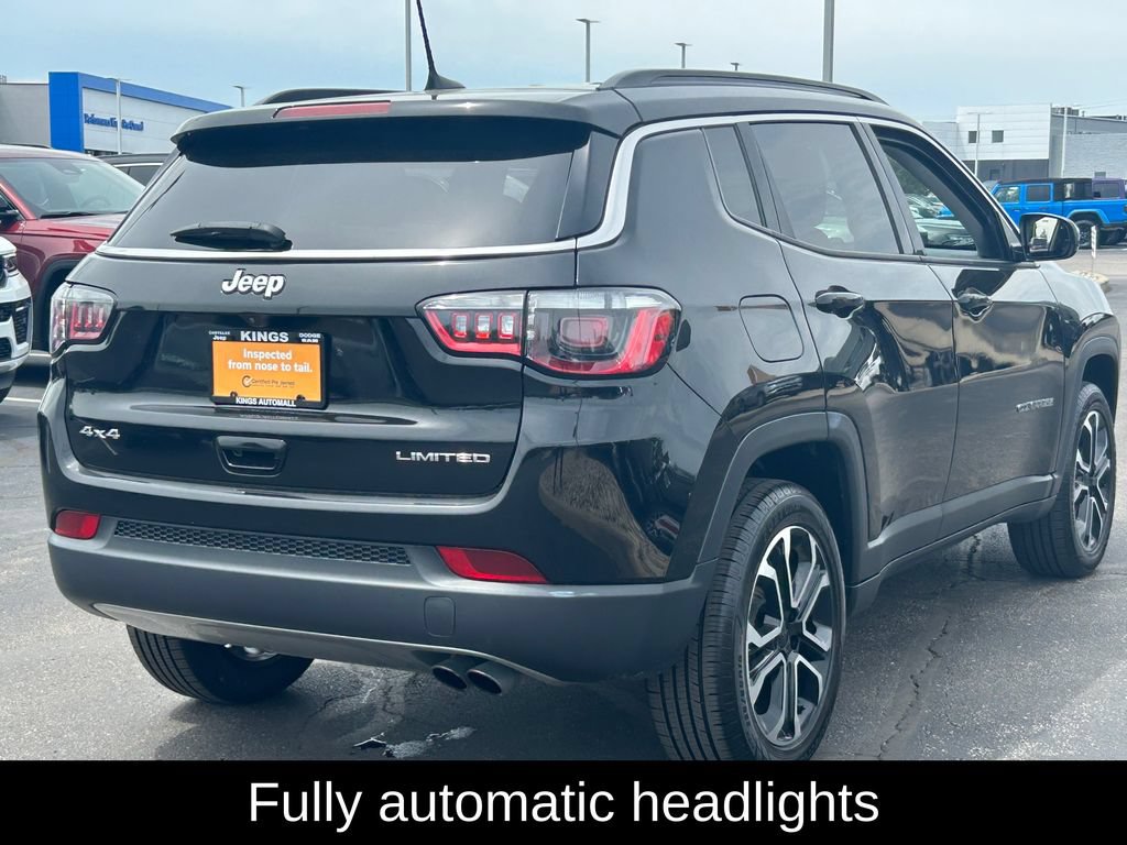 Certified 2022 Jeep Compass Limited AWD/4WD image 8