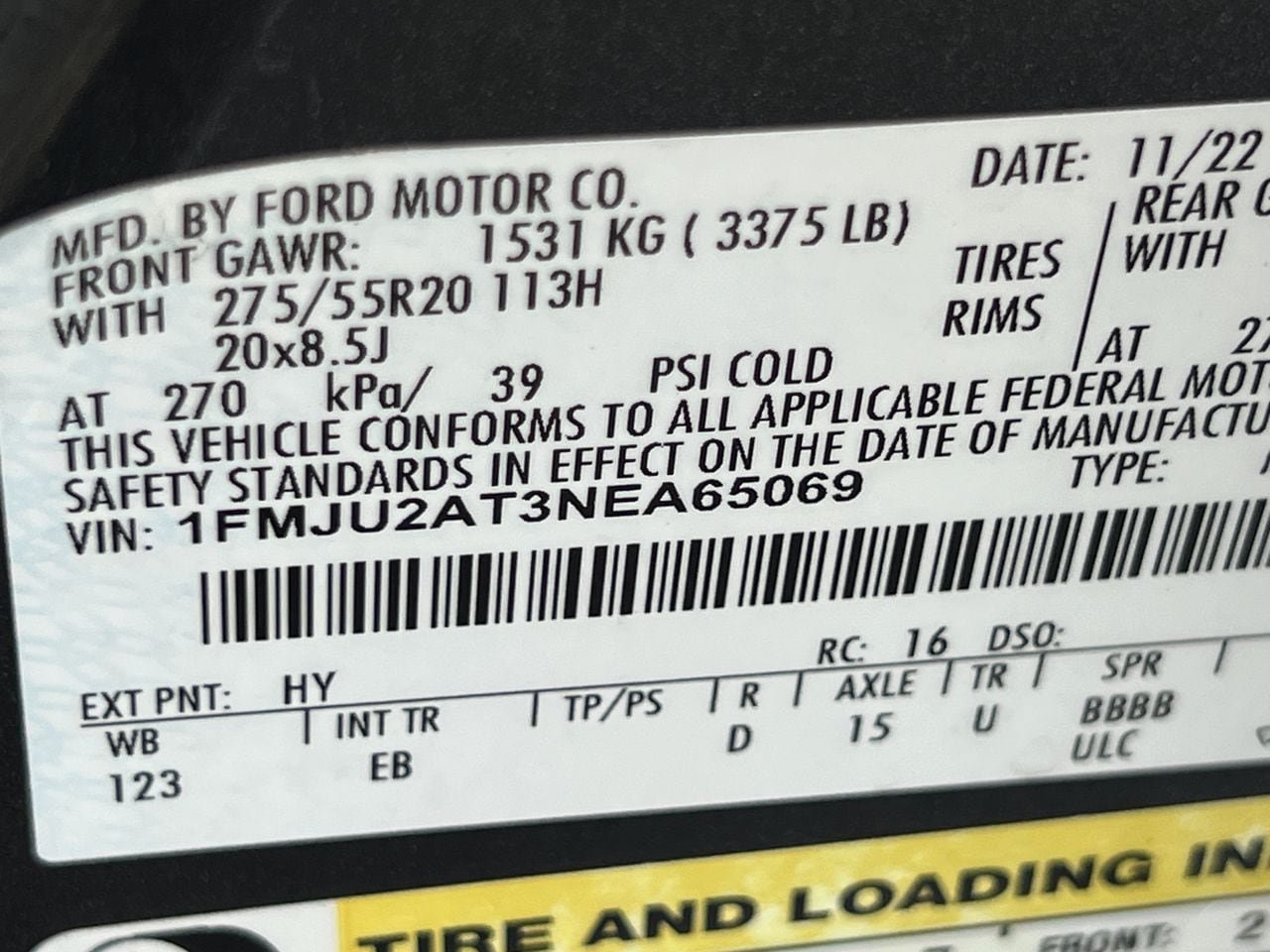 Used 2022 Ford Expedition Limited AWD/4WD image 26