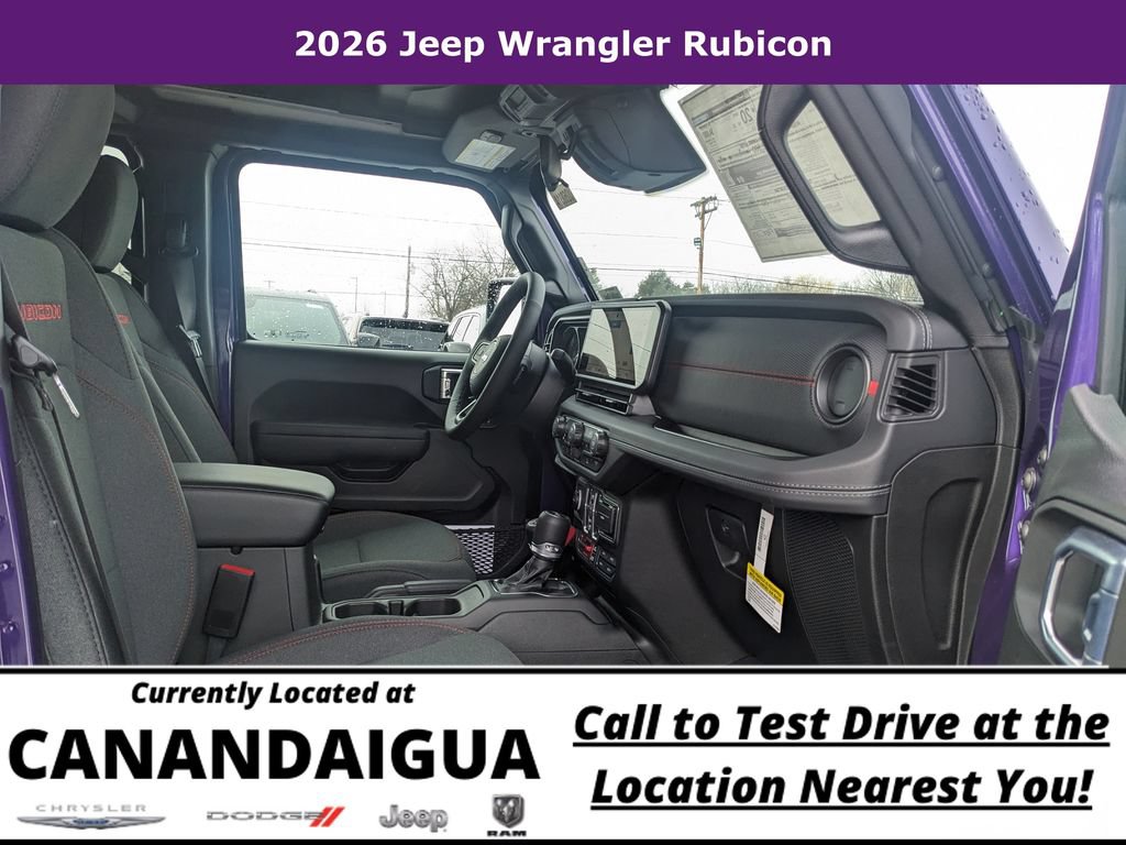 New 2026 Jeep Wrangler Unlimited Rubicon w/ Xtreme 35 Tire Package AWD/4WD image 21