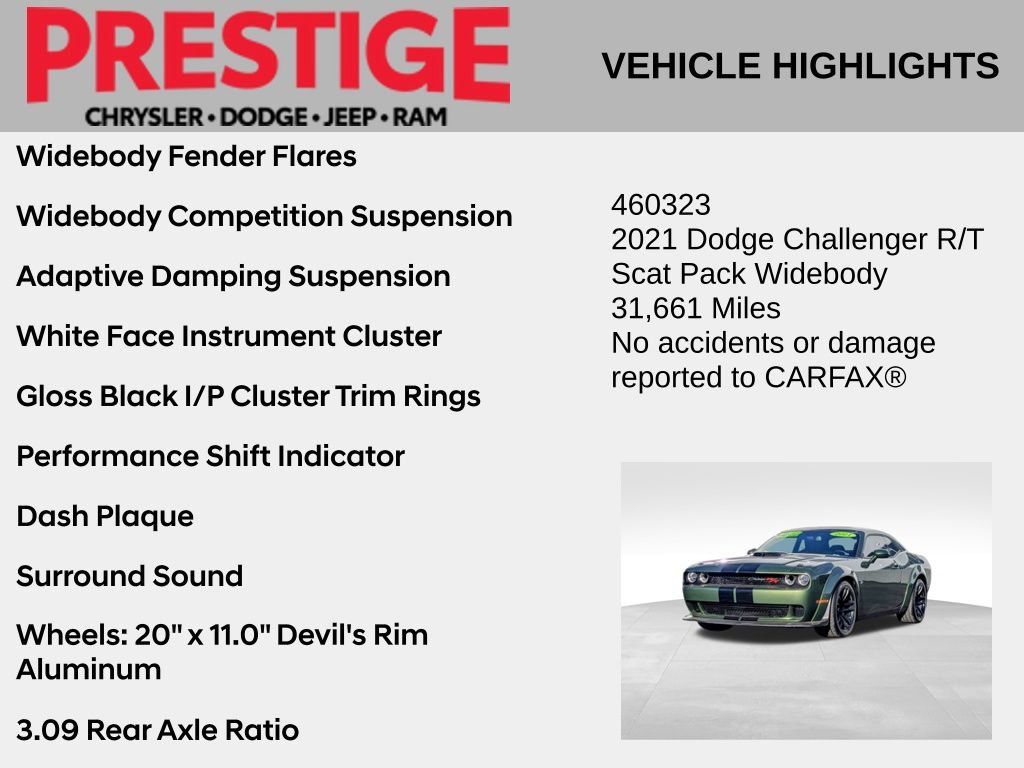 Used 2021 Dodge Challenger R/T Scat Pack RWD image 6