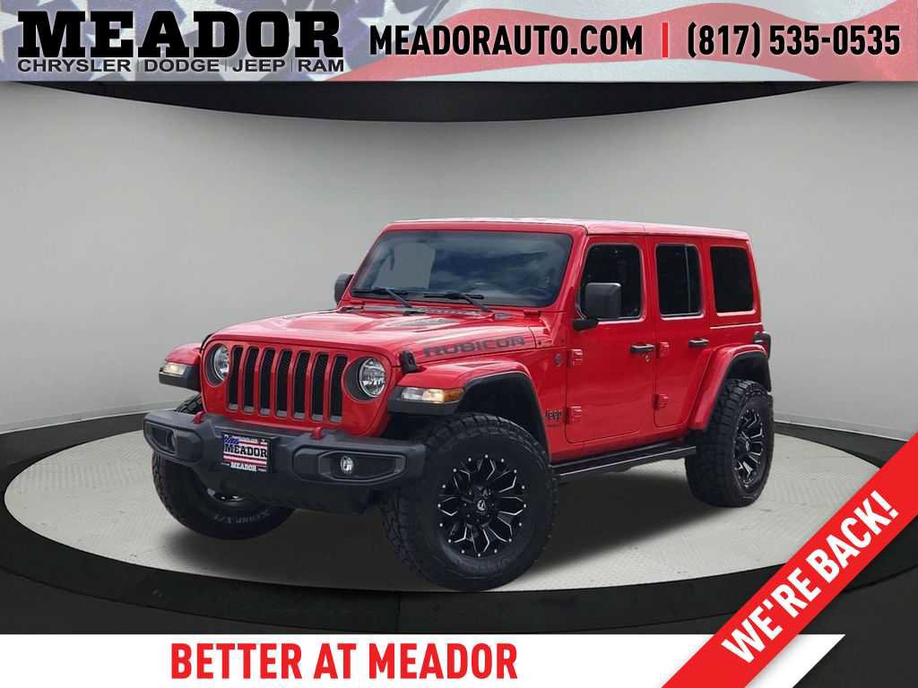 Used 2018 Jeep Wrangler Unlimited Rubicon AWD/4WD image 1